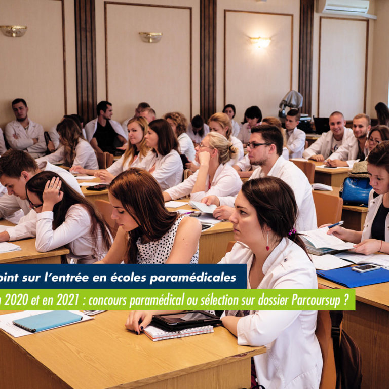 Le point sur l’entrée en écoles paramédicales